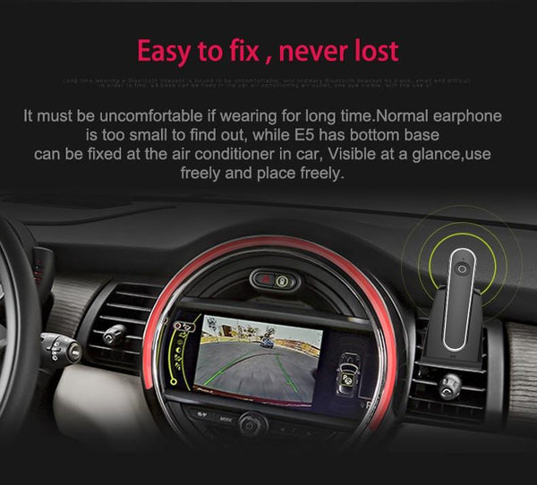 New Deluxe Handsfree Wireless Stereo Bluetooth 4.1 Traveler Earphone Headset With Mic