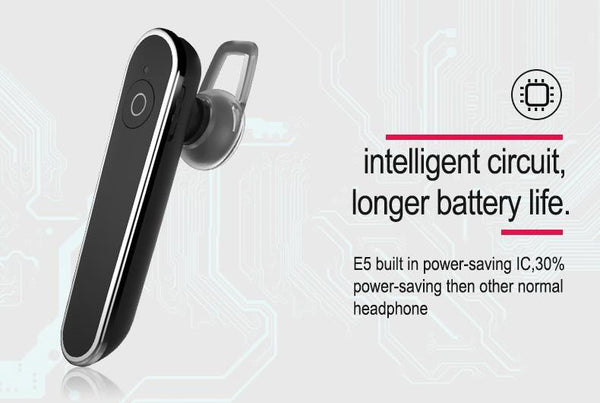 New Deluxe Handsfree Wireless Stereo Bluetooth 4.1 Traveler Earphone Headset With Mic