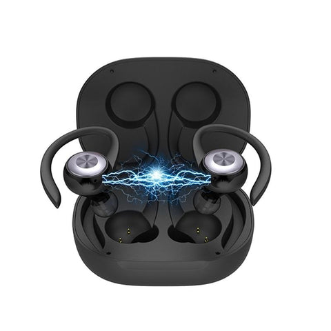 New TWS Sport Running True Wireless Earphones Ear Hook Bluetooth Noise Cancelling Headset
