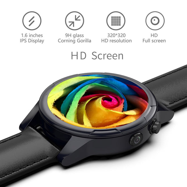 New 4G LTE Android 7.1 GPS Smartwatch Heart Rate Monitor Wrist Digital Smart Watch For iPhone Samsung Xiaomi