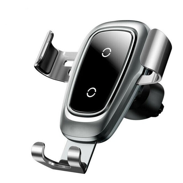 New Fast Wireless Car Mount Holder Charger For Compatible iPhones and Samsung Smart Phones
