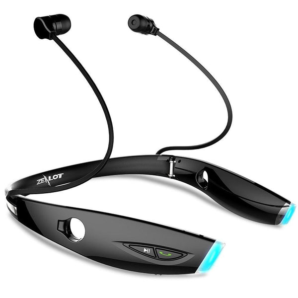 New Portable Sport Wireless Bluetooth Stereo Neckband Headset With Microphone