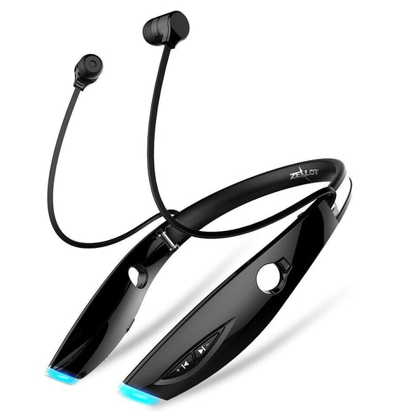 New Portable Sport Wireless Bluetooth Stereo Neckband Headset With Microphone