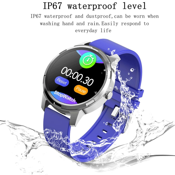 New IP67 Waterproof Bluetooth Fitness Tracker Heart Rate Digital Wrist Smartwatch