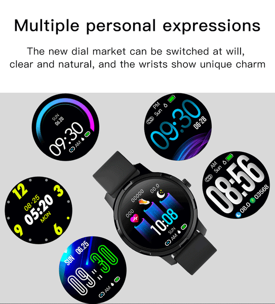 New IP67 Waterproof Bluetooth Fitness Tracker Heart Rate Digital Wrist Smartwatch