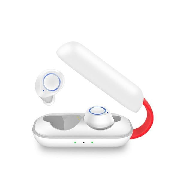 New TWS Wireless Bluetooth Earphones 6D Stereo Headset Bluetooth Headphones With Mic Charging Box