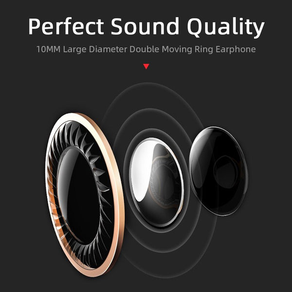 New TWS Wireless Bluetooth Earphones 6D Stereo Headset Bluetooth Headphones With Mic Charging Box