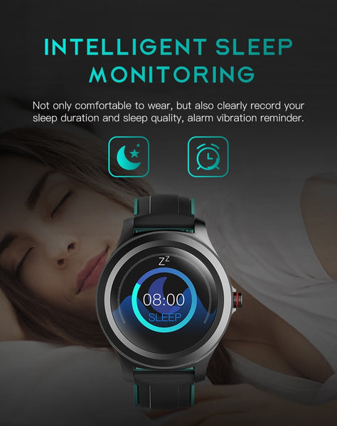 New HD Full Touch Screen IP67 Waterproof Heart Rate Fitness Tracker Digital Wrist Smartwatch