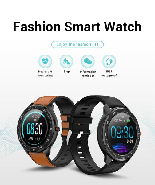 New IP67 Waterproof Heart Rate Fitness Tracker Digital Wrist Smartwatch For iPhone Samsung Xiaomi