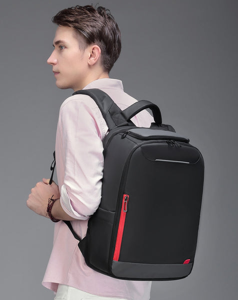 New 15.6''USB Charge Multi-Layer Backpack Travel Bag Casual Business Mochila
