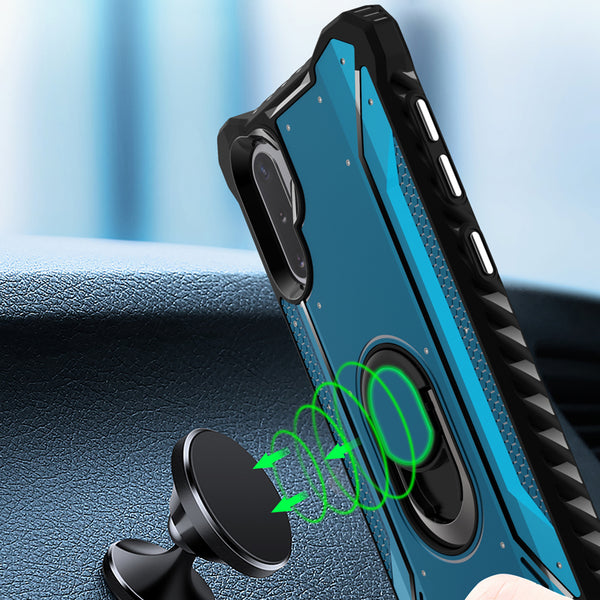 New Rugged Shockproof Ring Holder Phone Case Cover Bumper For Samsung Galaxy S20 S10 Series