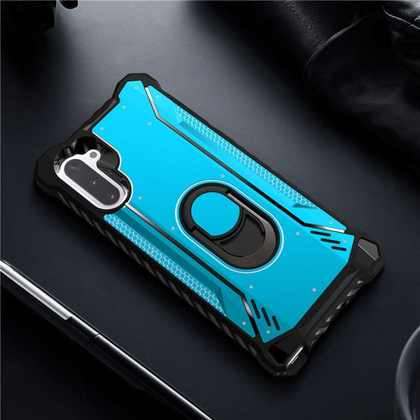 New Rugged Shockproof Ring Holder Phone Case Cover Bumper For Samsung Galaxy S20 S10 Series