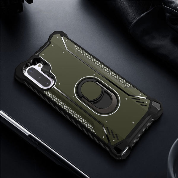 New Rugged Shockproof Ring Holder Phone Case Cover Bumper For Samsung Galaxy S20 S10 Series