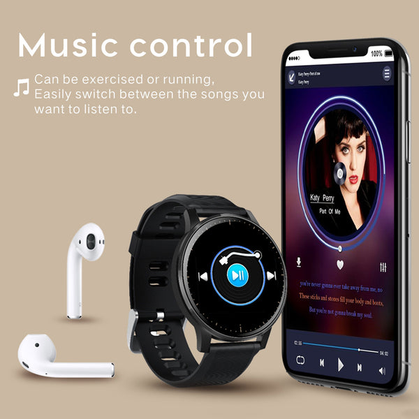 New Heart Rate Waterproof Fitness Tracker Smart Bracelet Watch For iPhone Android Xiaomi
