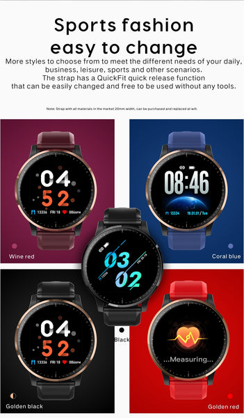 New Heart Rate Waterproof Fitness Tracker Smart Bracelet Watch For iPhone Android Xiaomi