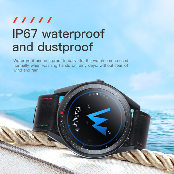 New Heart Rate Fitness Tracker 1.3'' Inch Full Touch Screen Bracelet Smart Watch