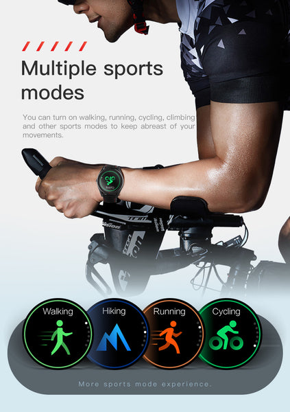 New Heart Rate Fitness Tracker 1.3'' Inch Full Touch Screen Bracelet Smart Watch