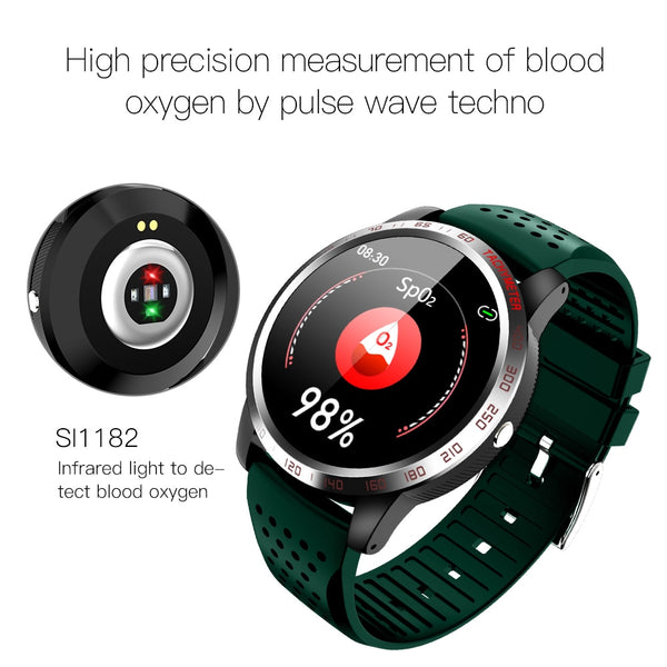 New Sport Smart Watch Heart Rate Monitor Bracelet IP67 Waterproof Smartwatch