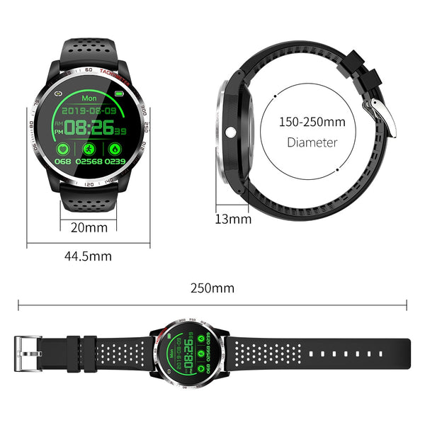 New Sport Smart Watch Heart Rate Monitor Bracelet IP67 Waterproof Smartwatch