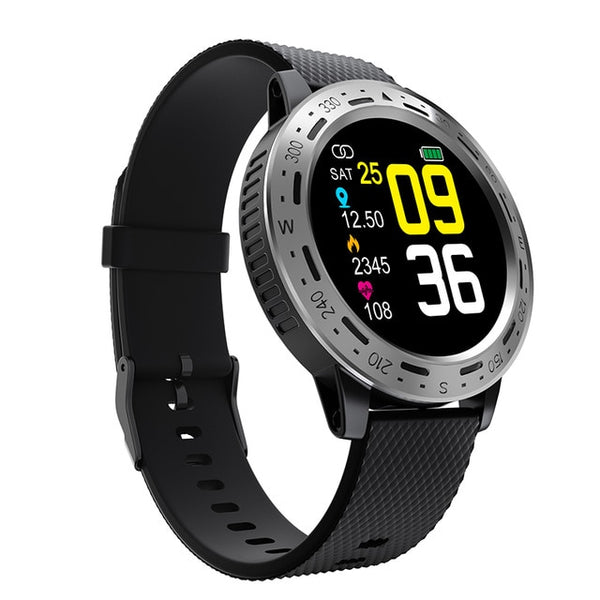 New IP67 Waterproof 1.3'' Full Touch Screen Heart Rate Fitness Tracker Sport Smartwatch
