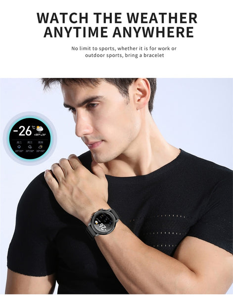 New IP68 Waterproof Sport Smart Watch Touch Screen Smart Bracelet Fitness Tracker Smartwatch