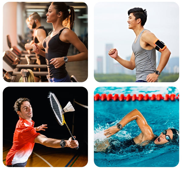 New IP68 Waterproof Sport Smart Watch Touch Screen Smart Bracelet Fitness Tracker Smartwatch