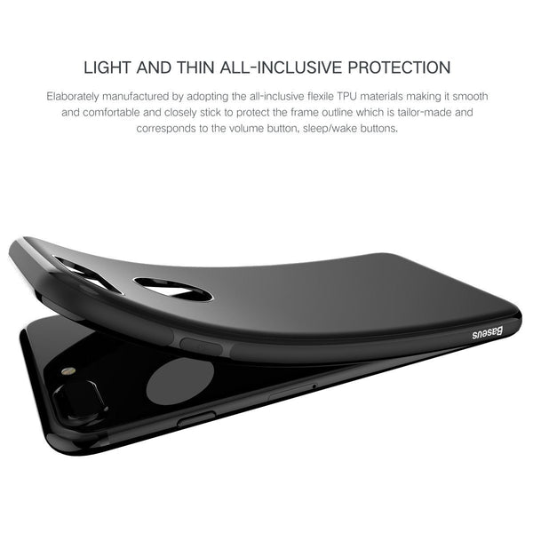 New Luxury Full Body Case Coque with Ultra Thin Soft TPU Back Cover Shell for iPhone 7/Plus