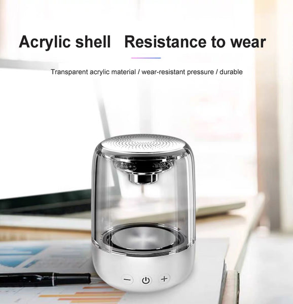 New Powerful Bluetooth Mini Speaker Portable Stereo HIFI Soundbox With LED Light Microphone