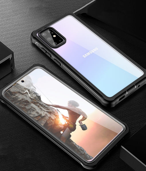 New 360 Full Armor Ultra Dustproof Coque Case Bumper Cover For Galaxy S20 Plus Ultra Series