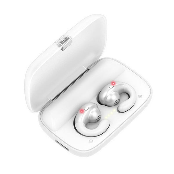New Bone Conduction Bluetooth Wireless Earphone Headset With Charging Box