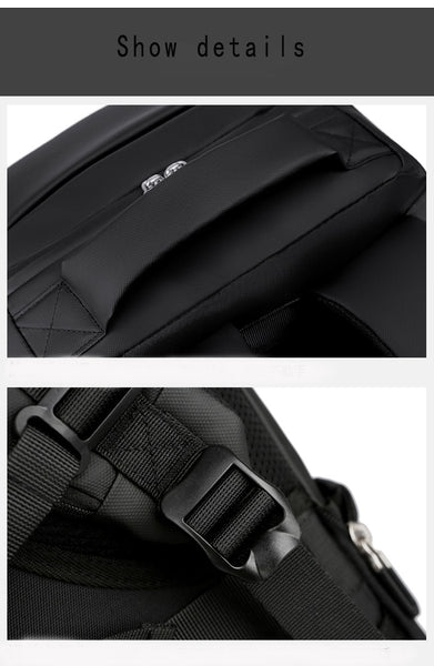 New Large Capacity 17'' Laptop Sleeve USB Charger Smart Backpack