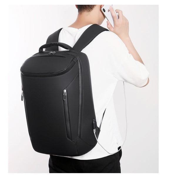 New Large Capacity 17'' Laptop Sleeve USB Charger Smart Backpack