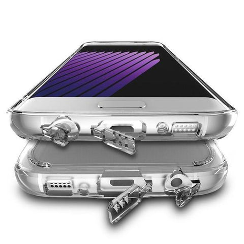 Slim Fusion For Samsung Galaxy S7 Case Clear Silicone Transparent Hard Back Cover For Samsung Galaxy S7 Edge Case Cover Artisome.