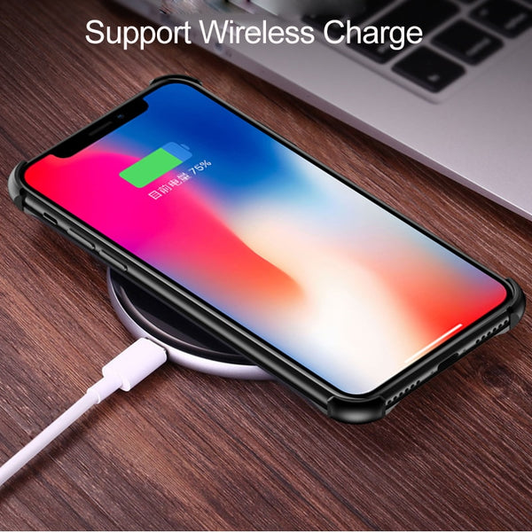 New Metallic Wood Coque Bumper Cover Case For iPhone X XS Series