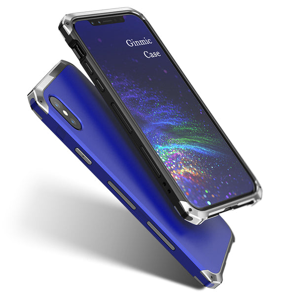 New Shock-Resistant Aluminum Metal Bumper Protective Case For iPhone 16 15 14 13 12 11 Pro Max Series