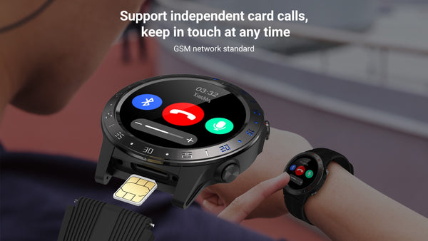 New GPS Barometer Compass Bluetooth Fitness Tracker Smart Watch For Android iPhones