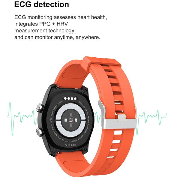New 360 Pixels Business Sports Fitness Tracker Smart Watch With Bluetooth Call & Music Function