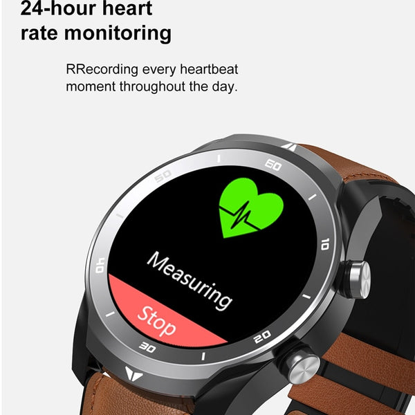 New 360 Pixels Business Sports Fitness Tracker Smart Watch With Bluetooth Call & Music Function