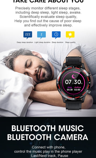 New Heart Rate Fitness Tracker Multi-Sport Blood Pressure IP68 Waterproof Smartwatch