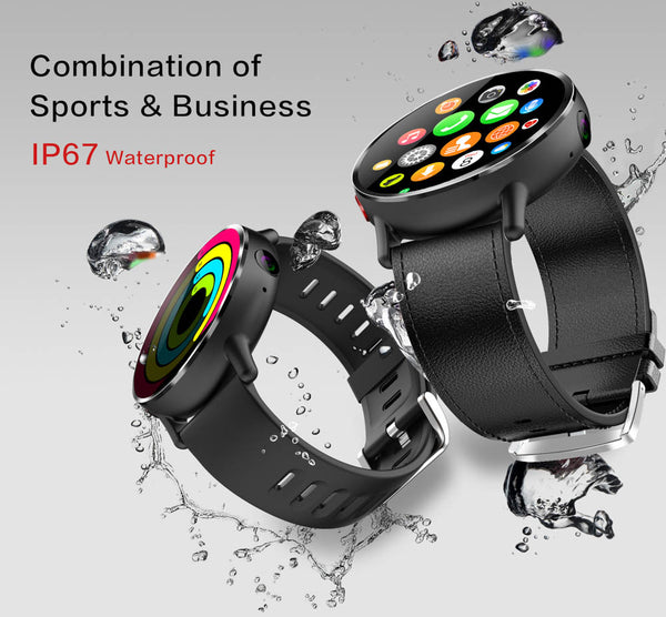 New 4G Android 7.1 8.0MP Camera Quad Core Fitness Tracker WIFI GPS Smart Watch
