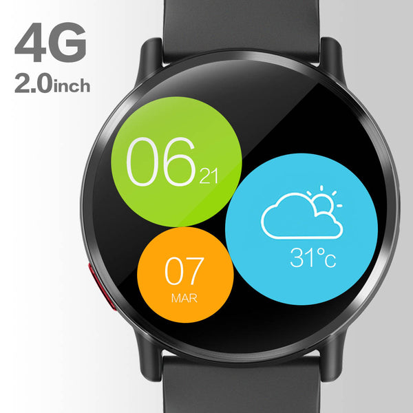 New 4G Android 7.1 8.0MP Camera Quad Core Fitness Tracker WIFI GPS Smart Watch