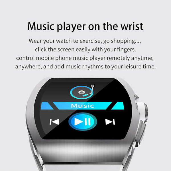 New 1.4 Inch IP68 Waterproof Fitness Tracker Smart Watch For iPhone Android