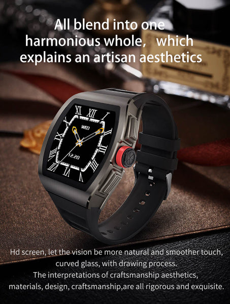 New 1.4 Inch IP68 Waterproof Fitness Tracker Smart Watch For iPhone Android