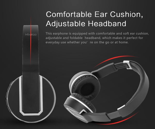 New Wireless Bluetooth Stereo Remix Headphone Headset for iPhones Androids Smart Phones