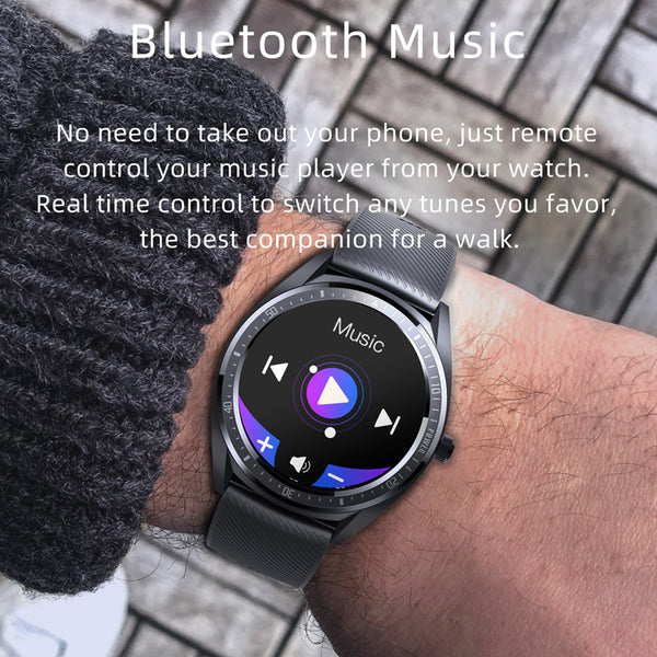 New IP68 Waterproof 460mAh Battery Heart Rate Blood Pressure Fitness Tracker Sport Smartwatch
