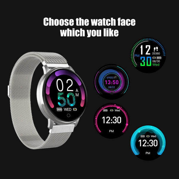 New Women's Smart Watch Band With Heart rate Monitor Sleep Blood Pressure Pedometer Fitness Tracker
