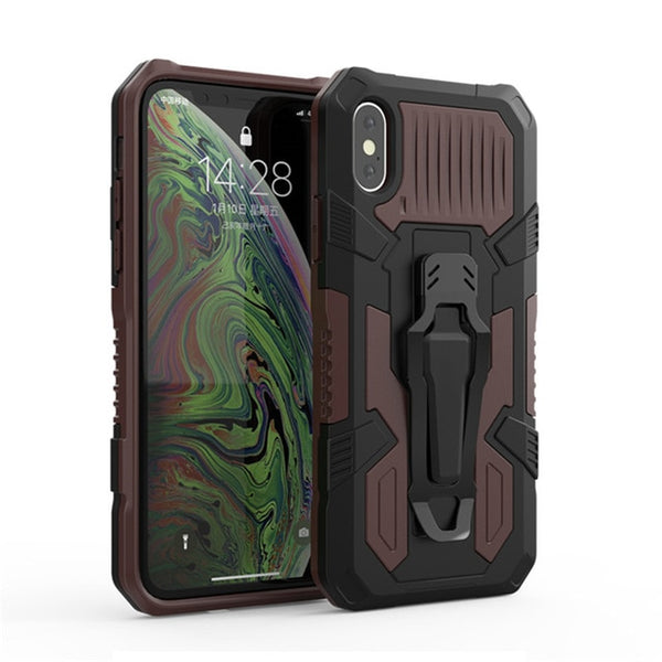 New Military Shock-Resistant Magnetic Ring Bracket Phone Case For iPhone 11 Pro XS Max XR SE 2020