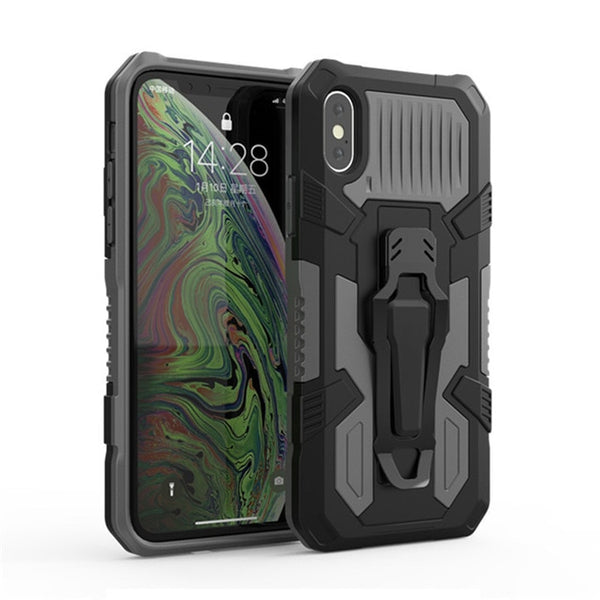 New Military Shock-Resistant Magnetic Ring Bracket Phone Case For iPhone 11 Pro XS Max XR SE 2020