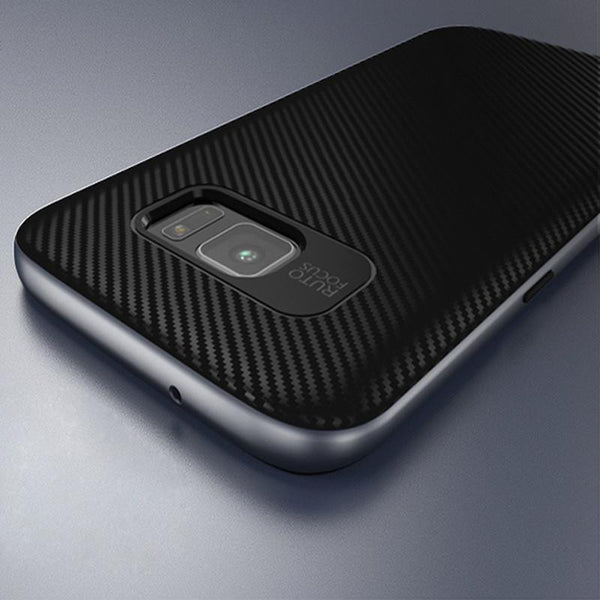 Hybrid Armor with Silicon Back Cover Protective Layered Shell For Samsung S7/Edge