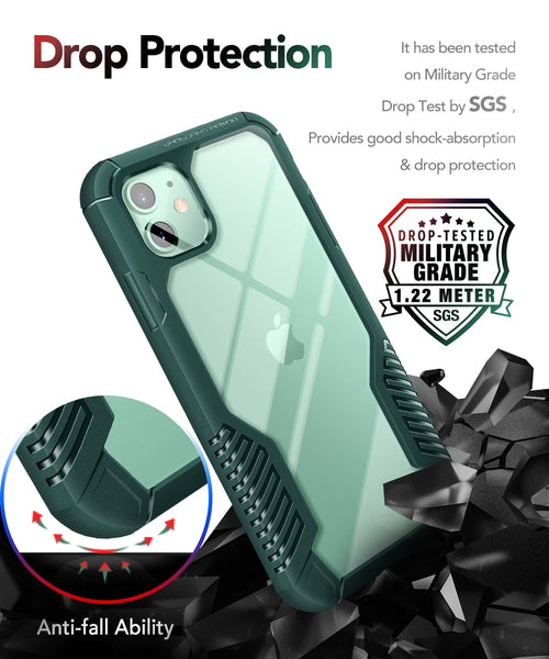 New Rugged Heavy Duty Shock-Resistant Protective Cover For iPhone 11 Pro Max Series